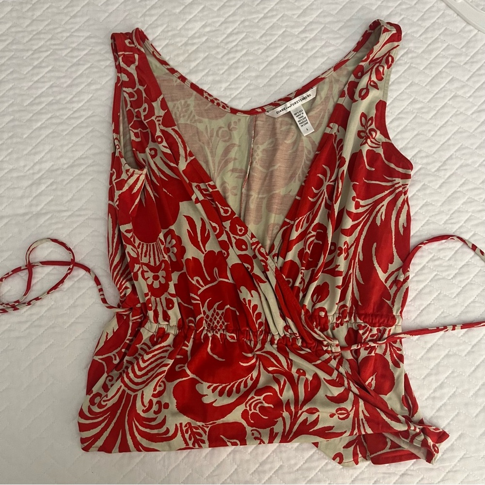 diane von furstenberg Wrap Shirt
